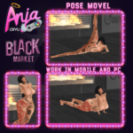 60 actions female black market imvu