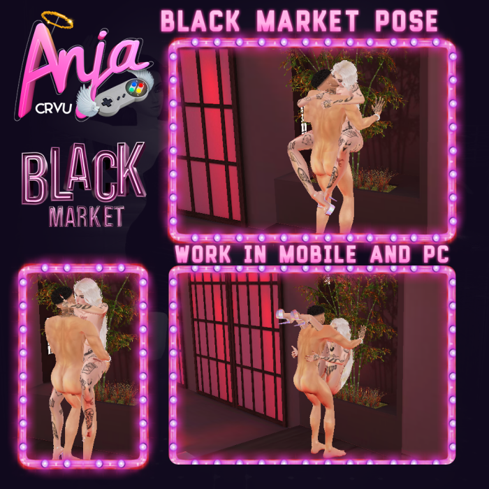 Black Market IMVU New Pose kz12