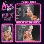 poses vase 2 black market imvu pose 3
